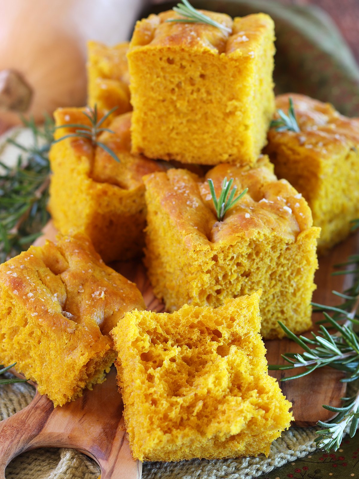 Focaccia zucca